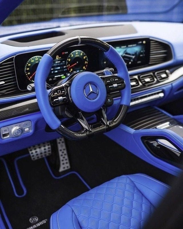 Volant compact en alcantara teinté
